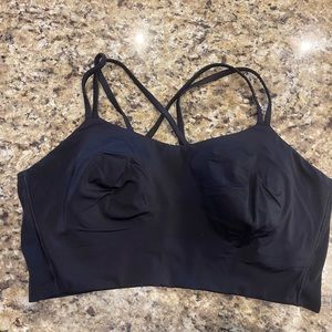 Lululemon Black Sports Bra Size XL